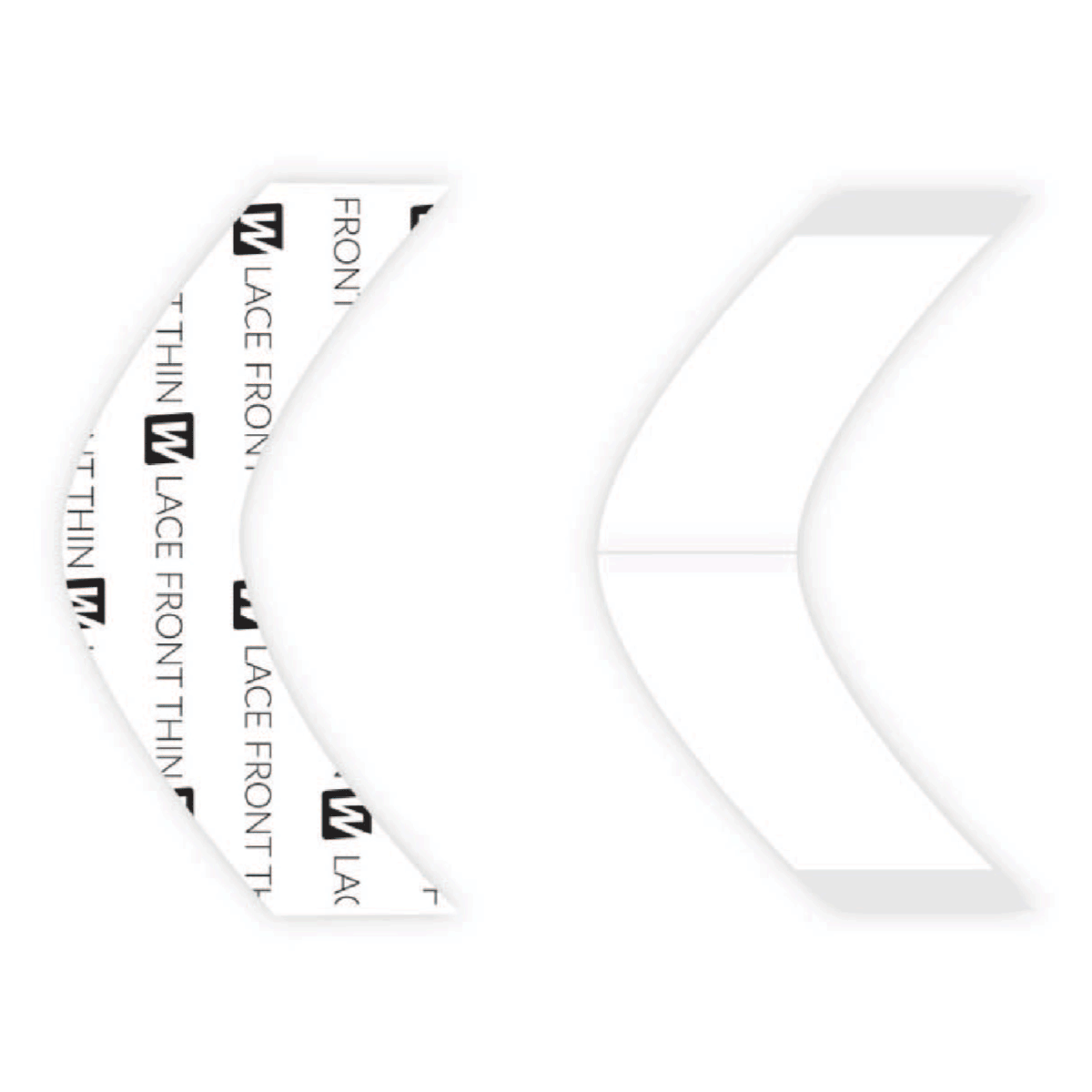 LACE FRONT THIN - A CONTOUR, 36PC/BAG LACE FRONT THIN - A CONTOUR, 36PC/BAG